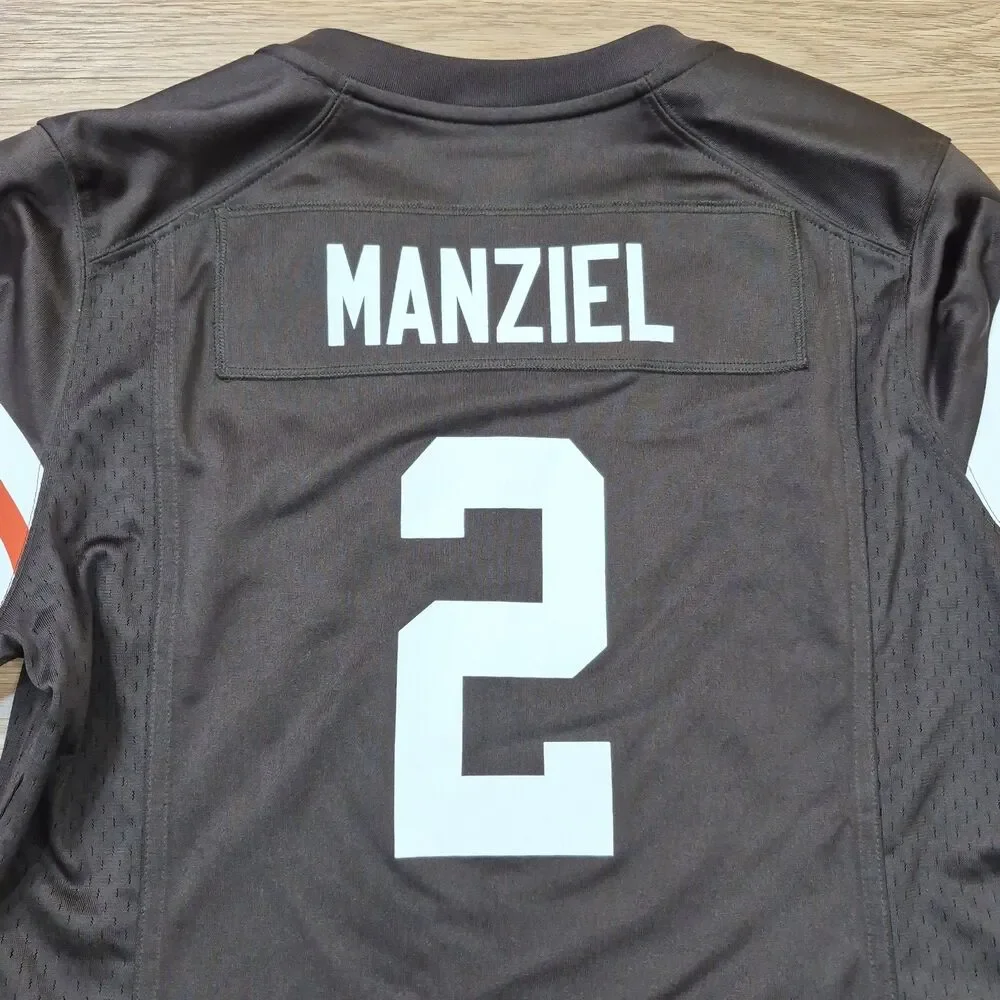 JOHNNY MANZIEL Nike Cleveland Browns Jersey Womens Medium Money Manziel